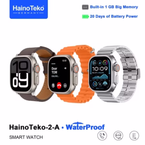 Haino Teko 2 A Smartwatch With Waterproof Full Screen AMOLED Display 20 Days Battery Life